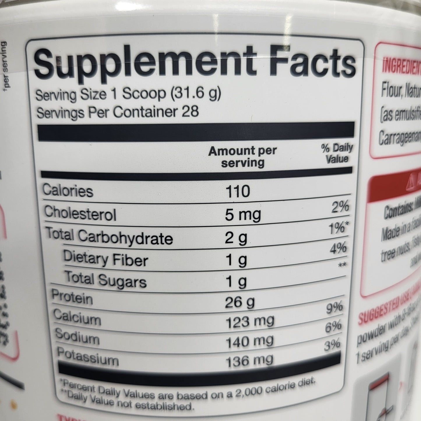 BASIC Basic Whey Isolate Protein Peanut Butter Cookie 2lbs Bb 12/27 2lbs