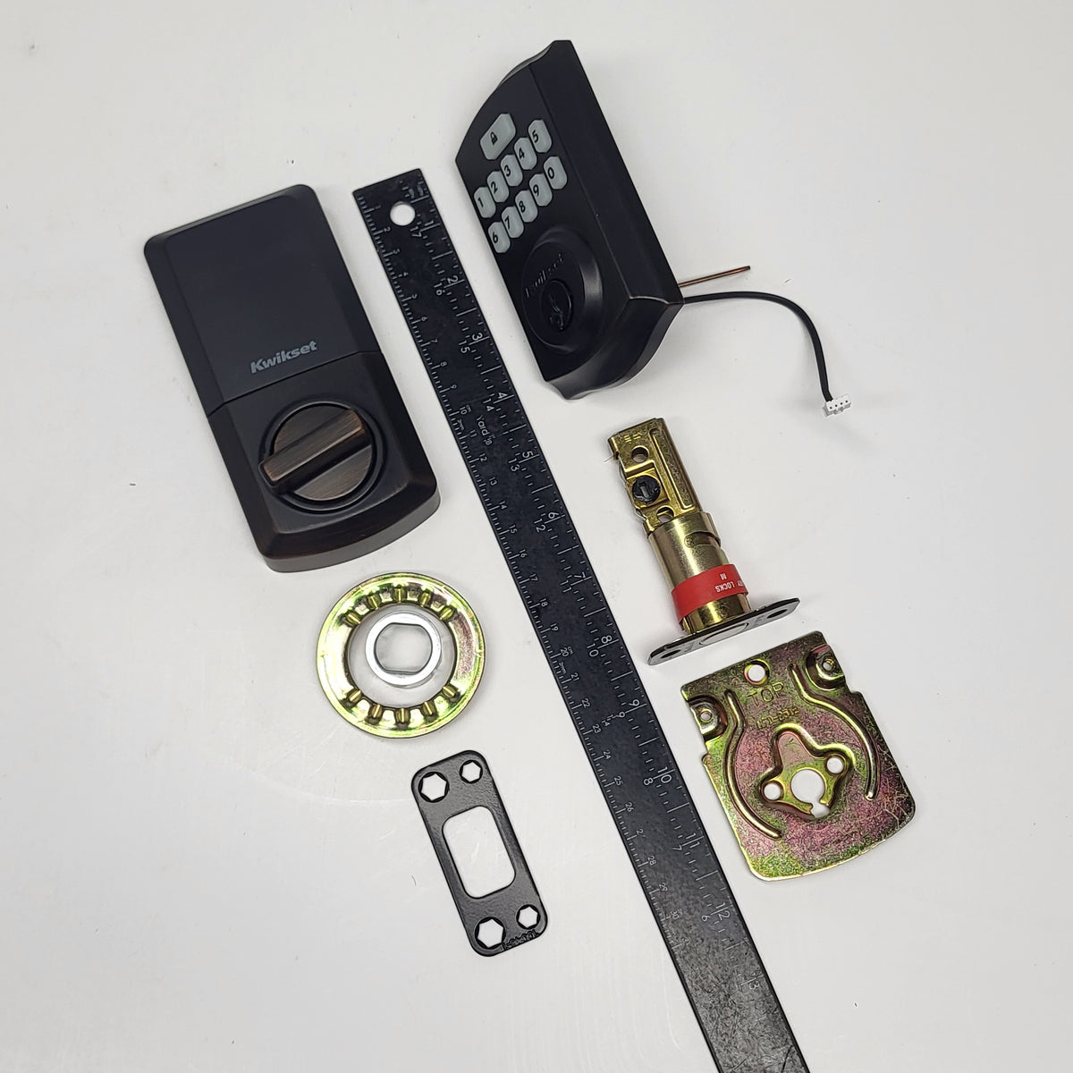 KWIKSET  Smartcode 260 10-button Keypad Advanced Security Venetian Bronze Finish