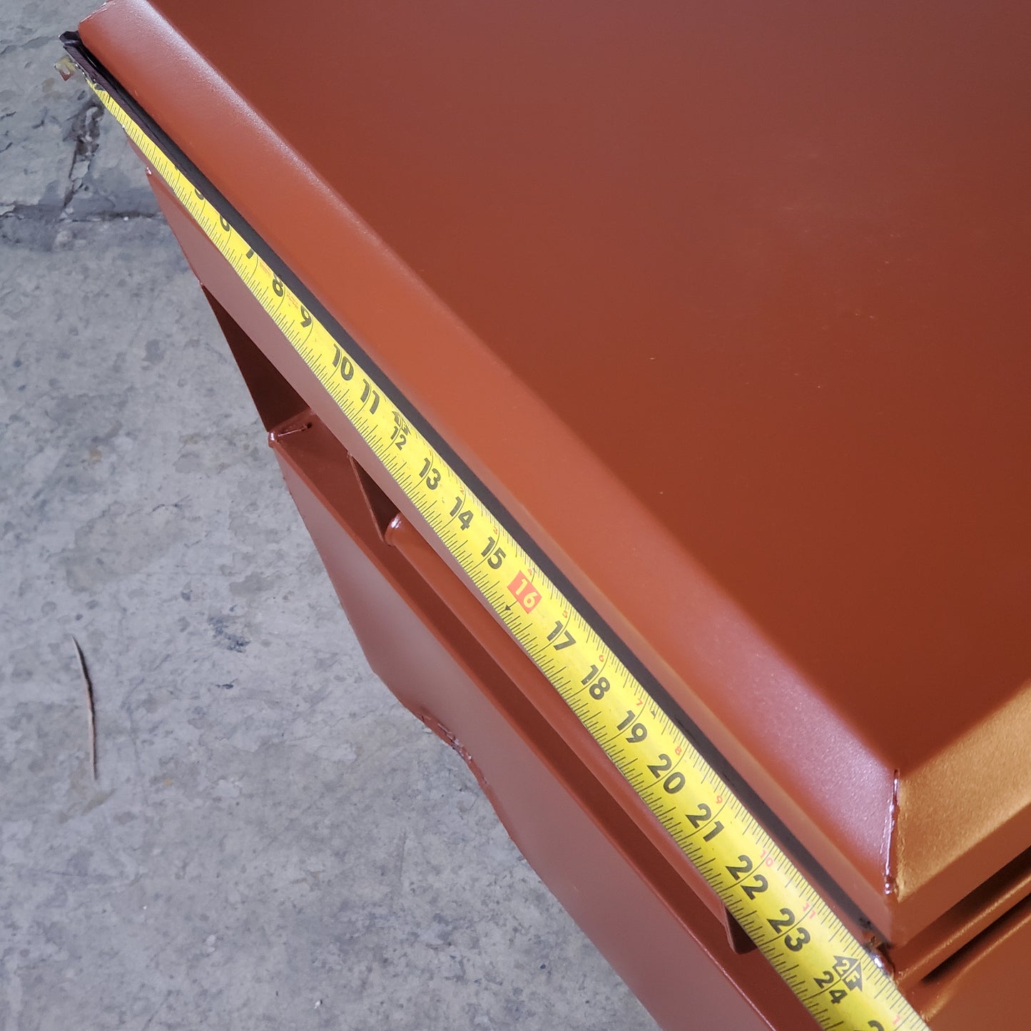 JOBOX Crescent Site-Vault Series Tool Work Chest 48"x24"x27" Brown 2-654990 (New Other)