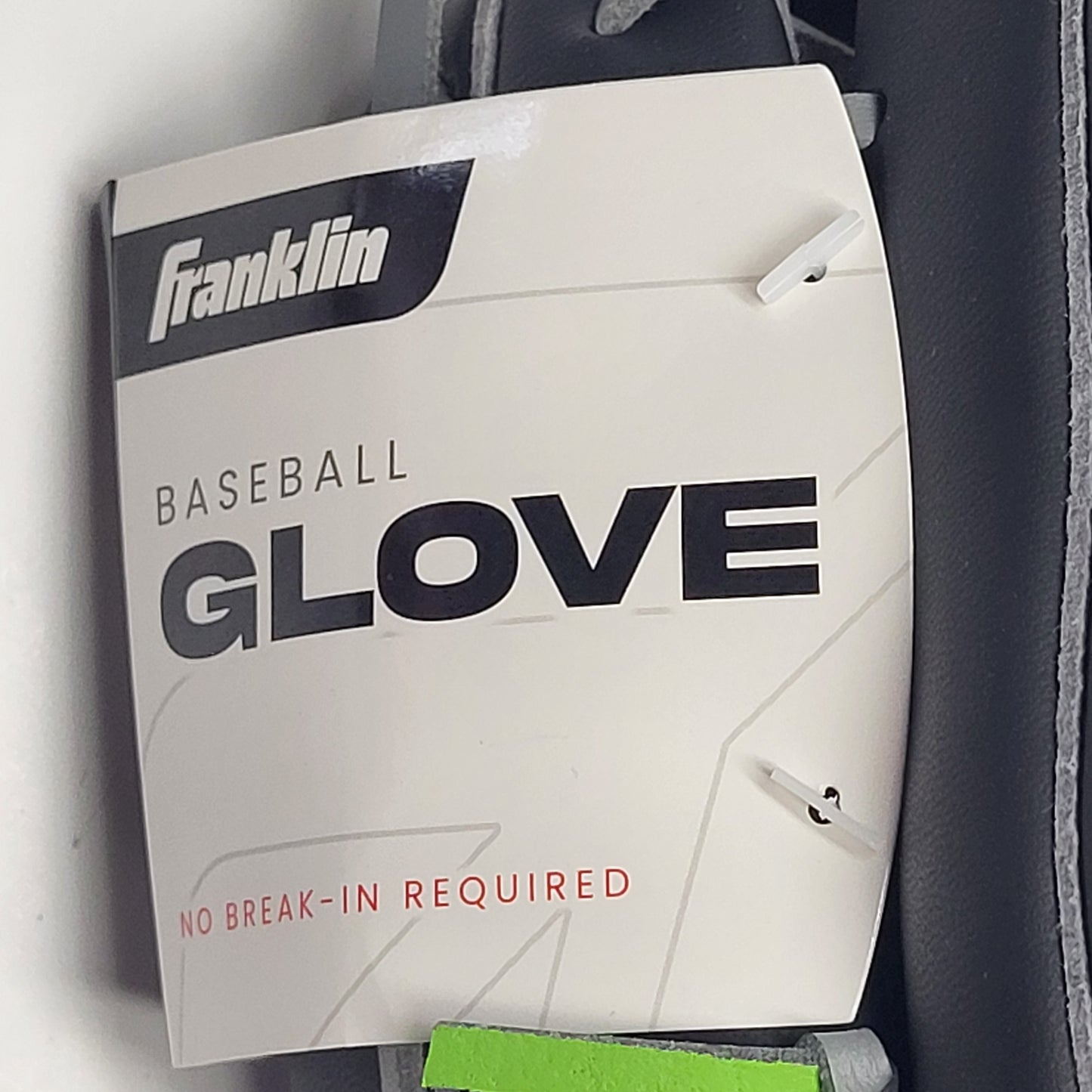 FRANKLIN Fieldmaster Baseball Glove Left Handed 11"  Black And Green 22612