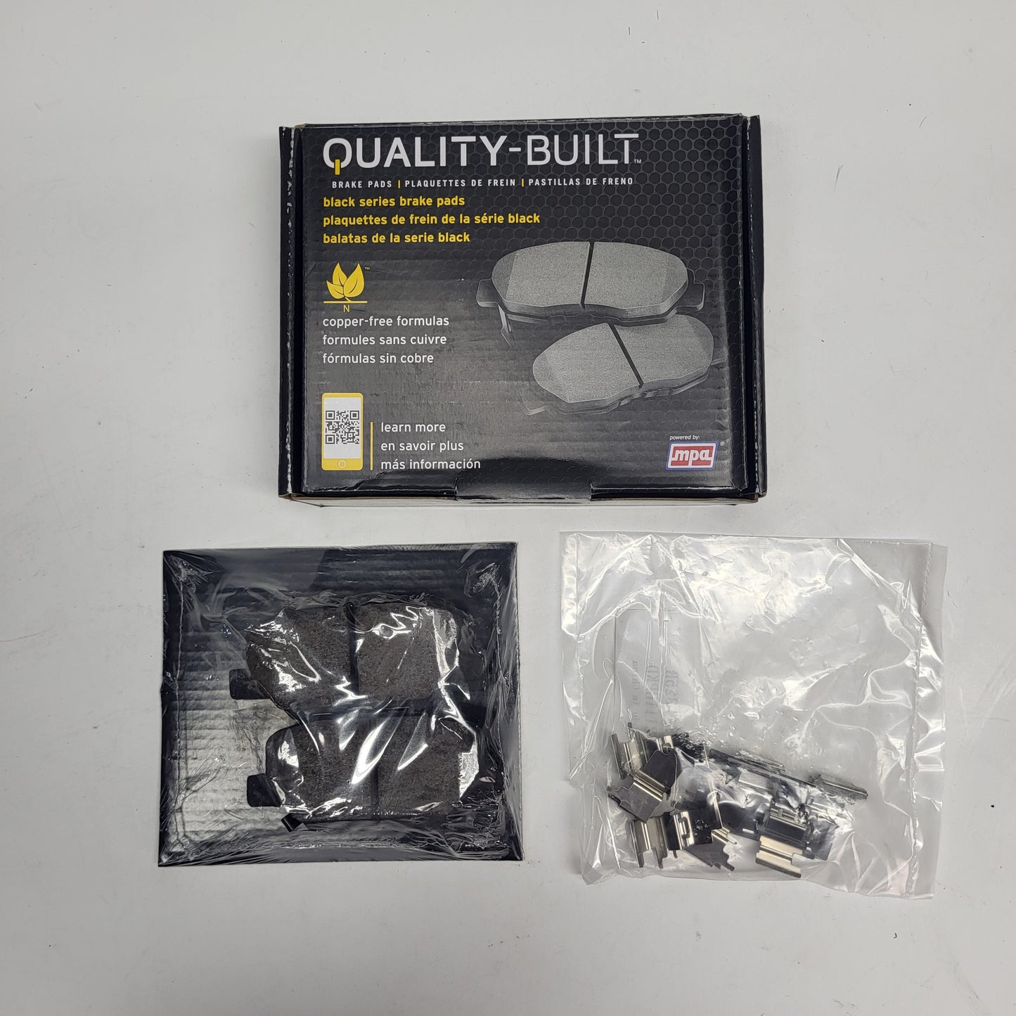 QUALITY-BUILT Ceramic Disc Brake Pad Set Black Rear 1003-1679C