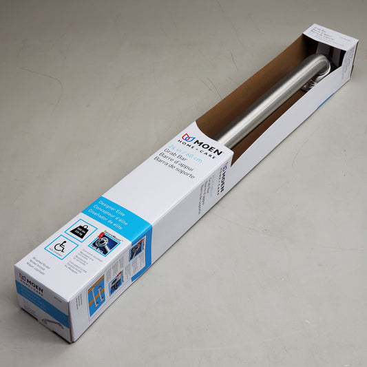 MOEN Home Care Grab Bar 24" x 1-1/4" Brushed Nickel LR8724D2BN