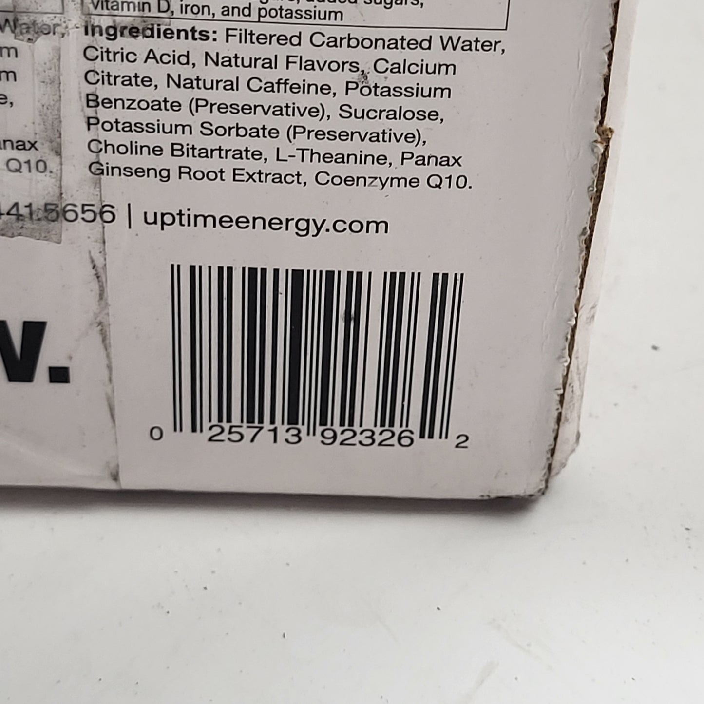 ZA@ UPTIME ENERGY DRINK Tropical Variety Zero Sugar Zero Sugar 12 oz BB 05/27