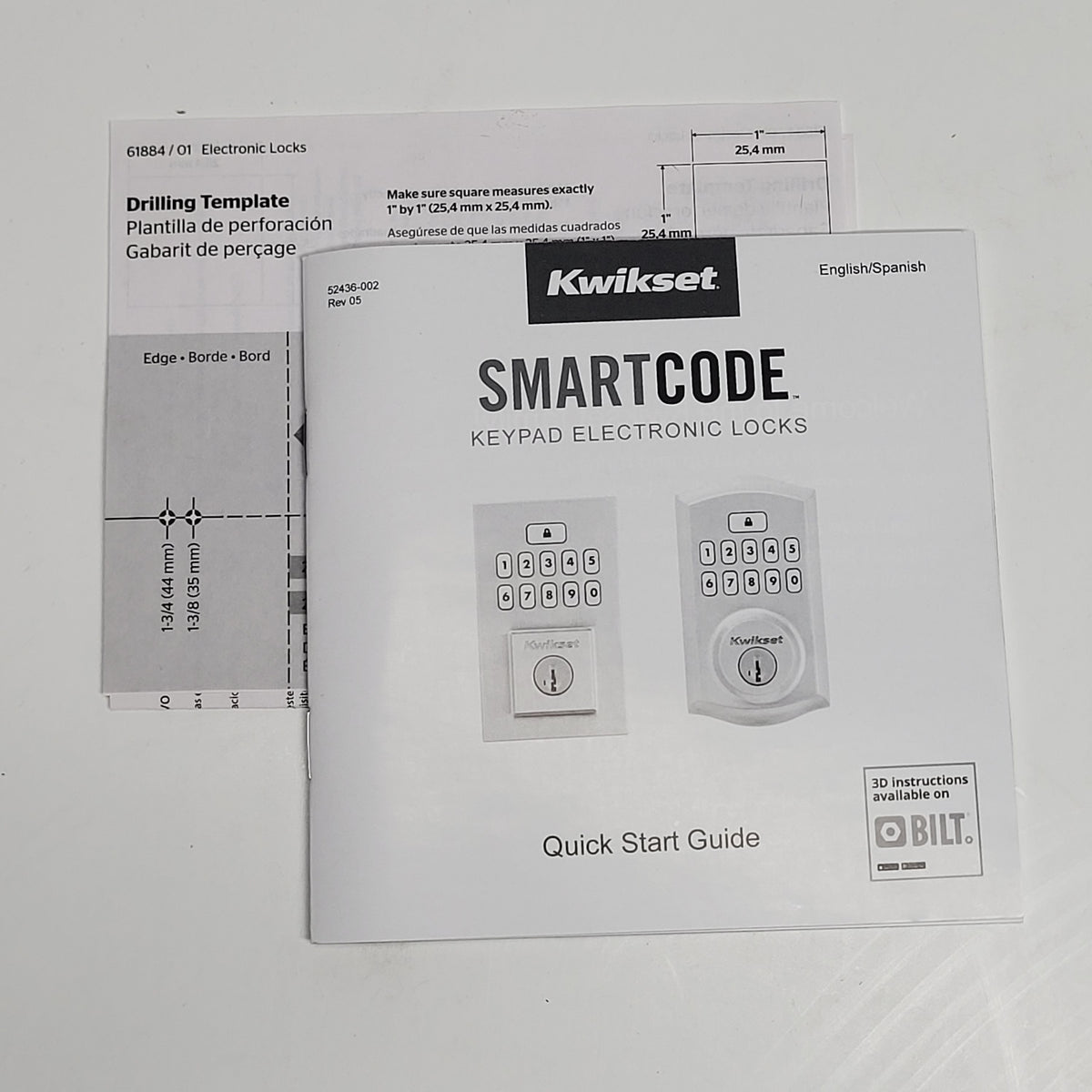 KWIKSET  Smartcode 260 10-button Keypad Advanced Security Venetian Bronze Finish