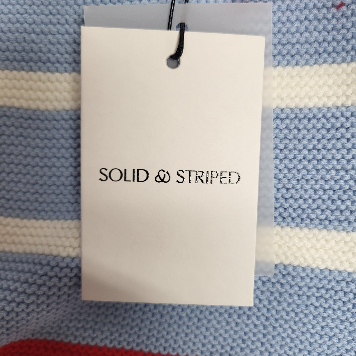 SOLID AND STRIPED The Hudson Short Sz XS Americana Breton Stripe SU26R2689COTABS