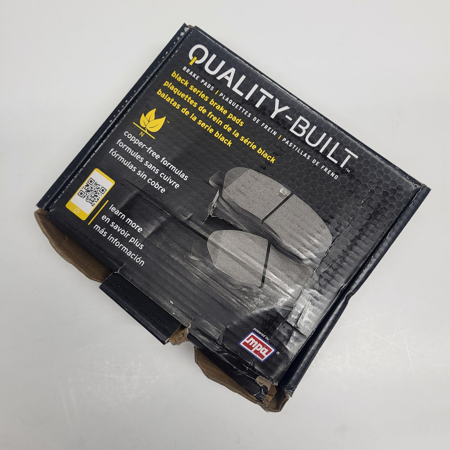 QUALITY-BUILT Ceramic Disc Brake Pad Set Black Rear 1003-1793C