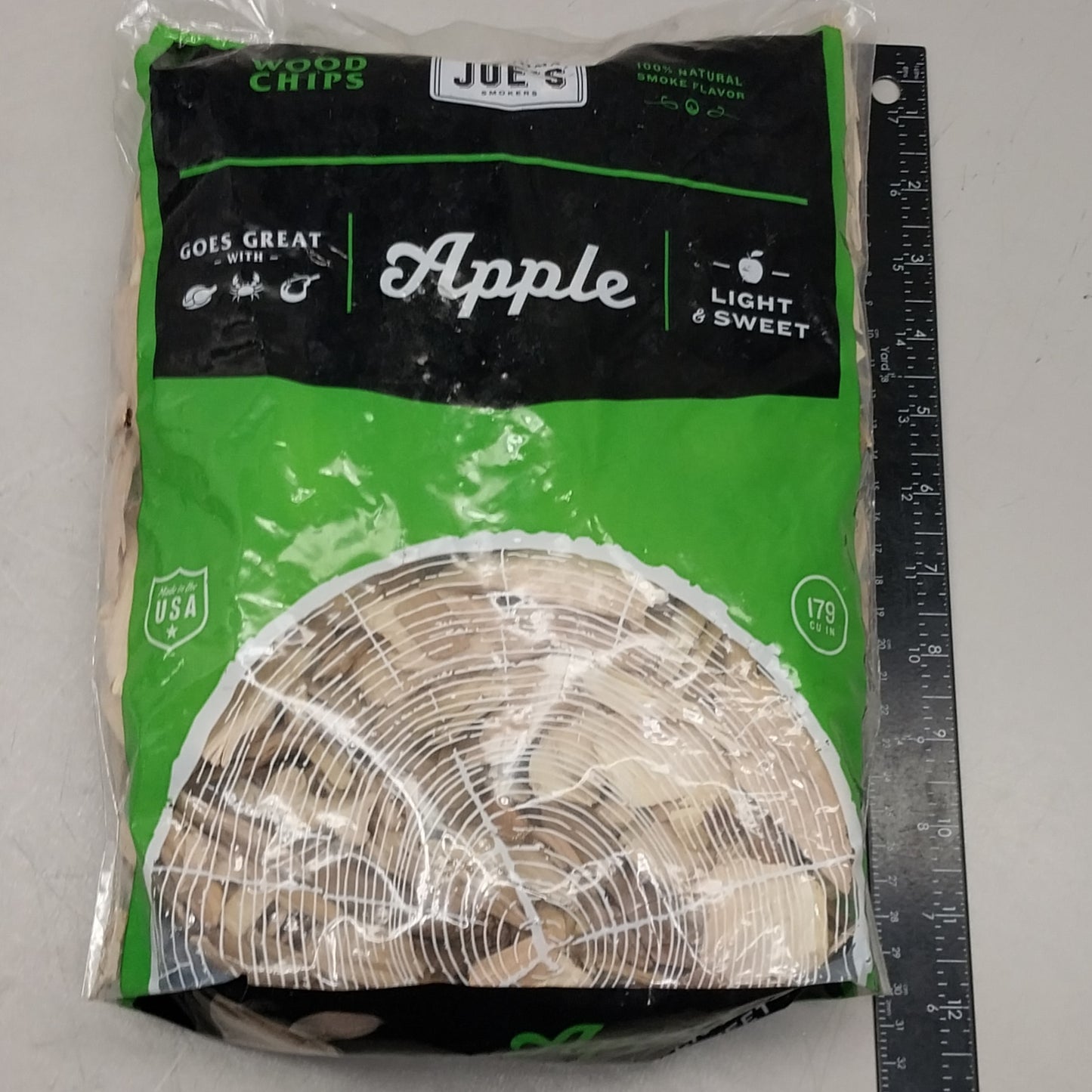 OKLAHOMA JOE'S Wood Chips Apple Bag 179 Cu In 2 Lbs (New)