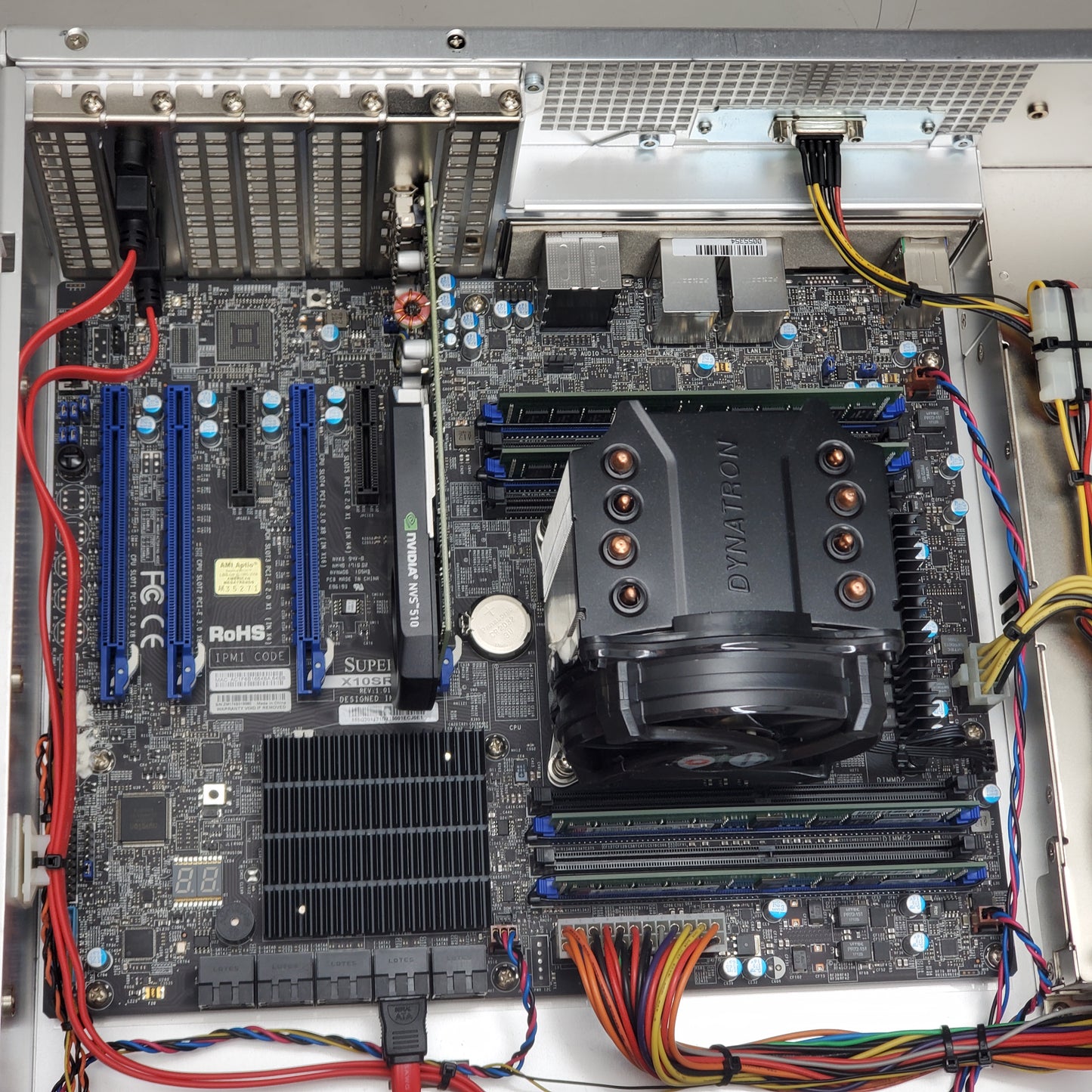 RAVE Computer 32GB RAM Nvidia NVS 510 Supermicro Motherboard X10SRA 14CD0153-1