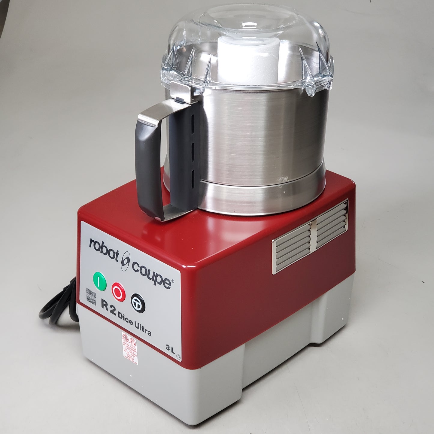 ROBOT COUPE R2D Dice Ultra W/ Vegetable Prep Attachment 120v/60/1 2519DW and Other Accessories