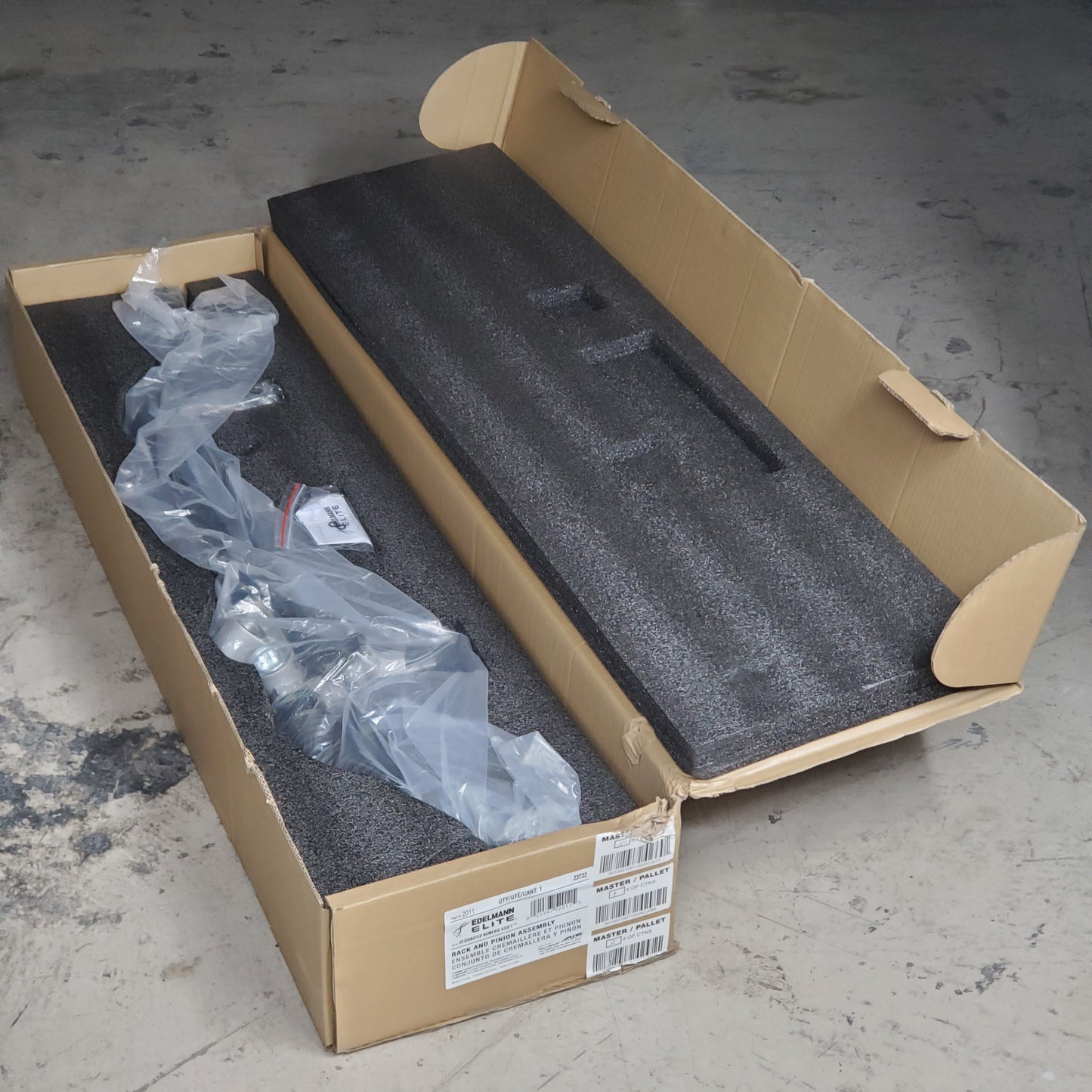 EDELMANN ELITE Rack And Pinion Assembly #2011 for Chevy 08-15 & other Vehicles