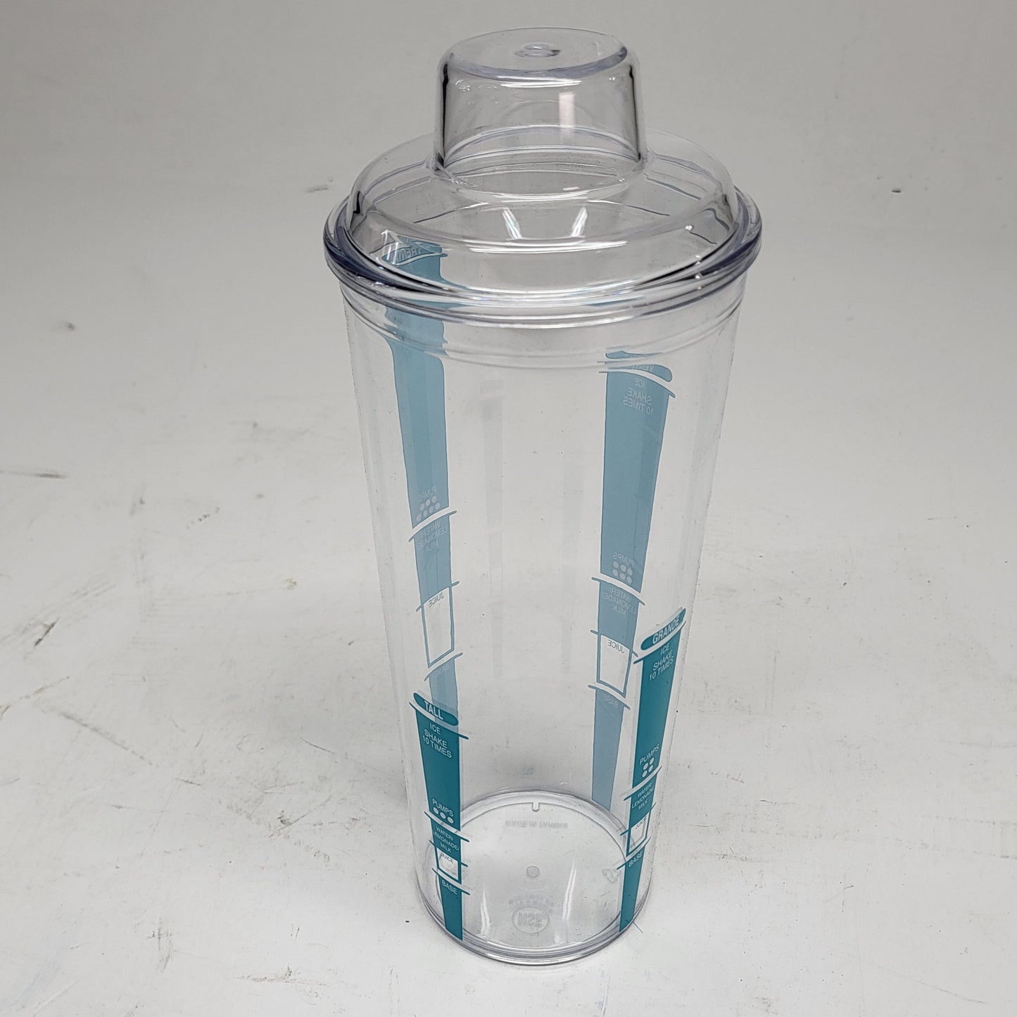 MAXPLUS (2 PACK) Starbucks Beverage Iced Coffee Clear Shaker