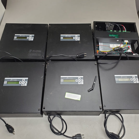 ZA@ JELLYFISH LIGHTING (6 Pack) Live Brighter Control Panel (AS-IS) B