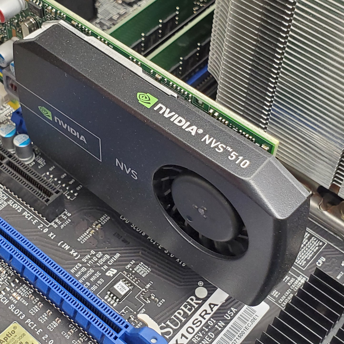 RAVE Computer 32GB RAM Nvidia NVS 510 Supermicro Motherboard X10SRA 14CD0153-1