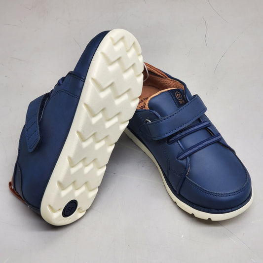 STRIDE RITE 360 Ethan Dress Sneaker Shoes Kids SZ 6M Navy KB009504