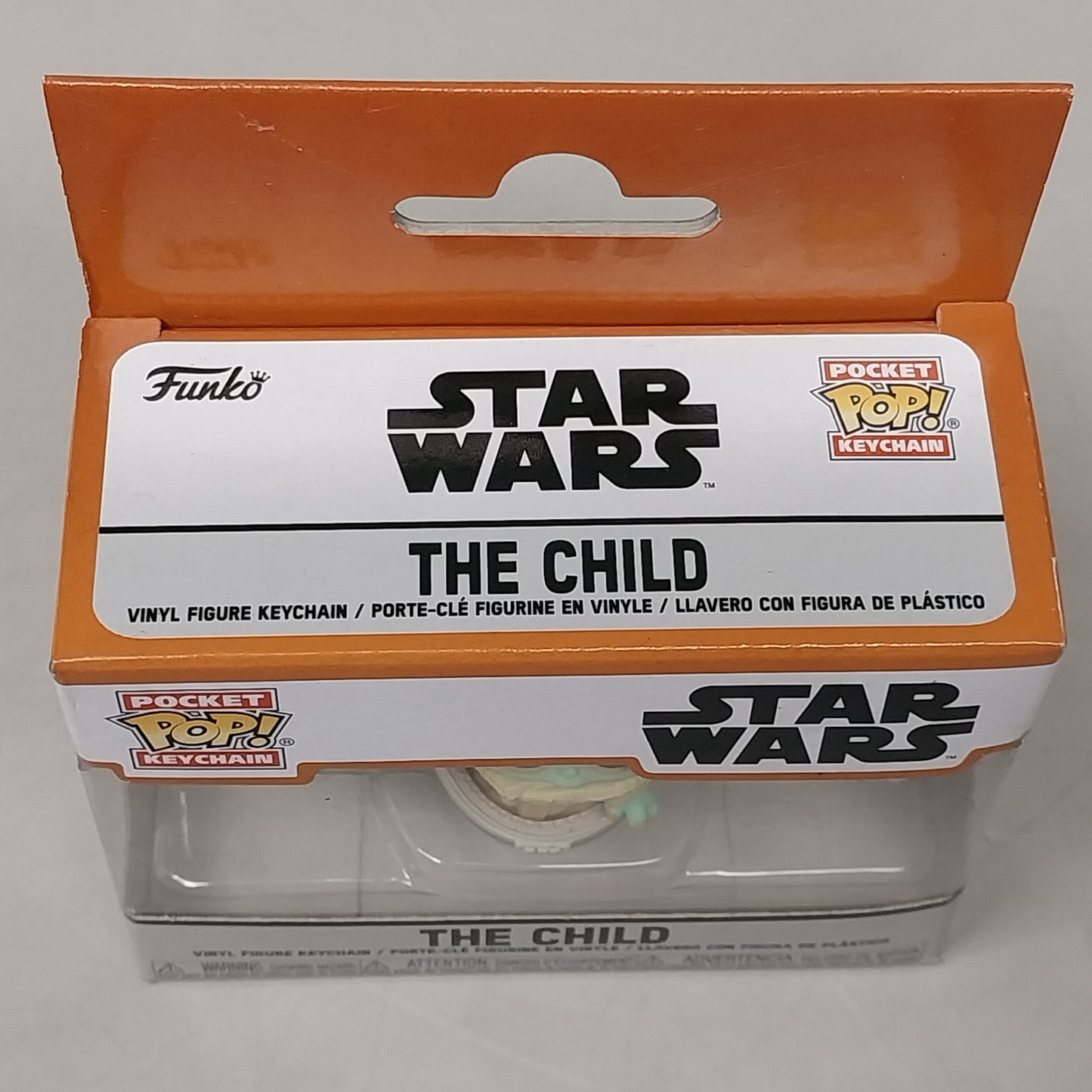 FUNKO Pocket Pop Keychain The Child In Canister Baby Yoda Star Wars Vinyl Figure (New)