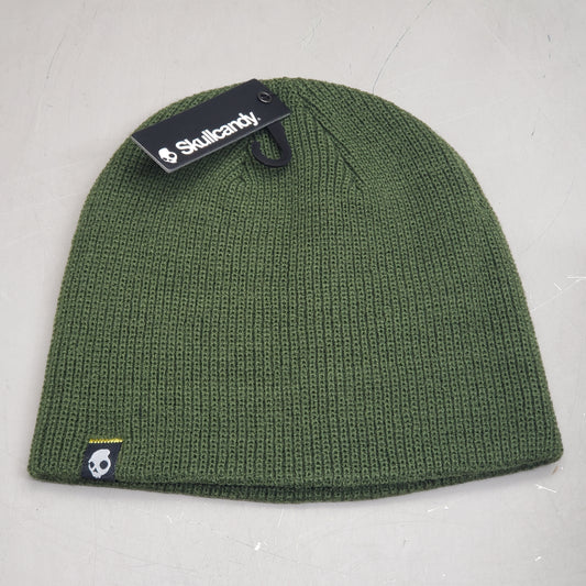 SKULLCANDY Snow Winter Knit Beanie Hat SZ OS Fits Most Olive SKDY2265-OLV