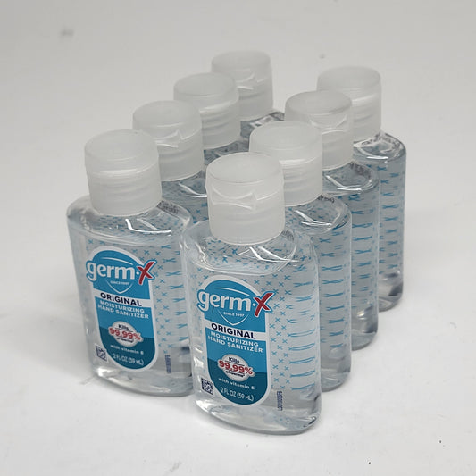 ZA@ GERMX (8 Pack)Germx Original Hand Sanitizer 2oz Bb 08/27 2oz