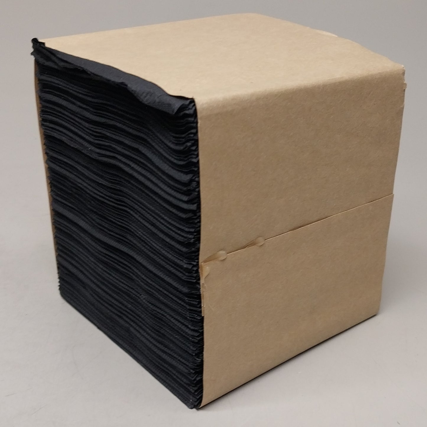 PATERSON (2,400 PACK) 2-PLY Paper Napkins NG01074 9"x 9" Black