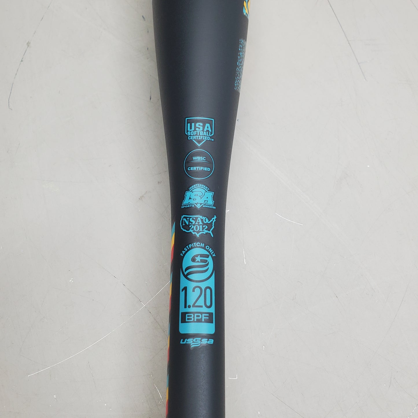 LOUISVILLE SLUGGER Diva Fastpitch Softball Bat 30IN/18.5OZ Black/Multi WBL255201018530