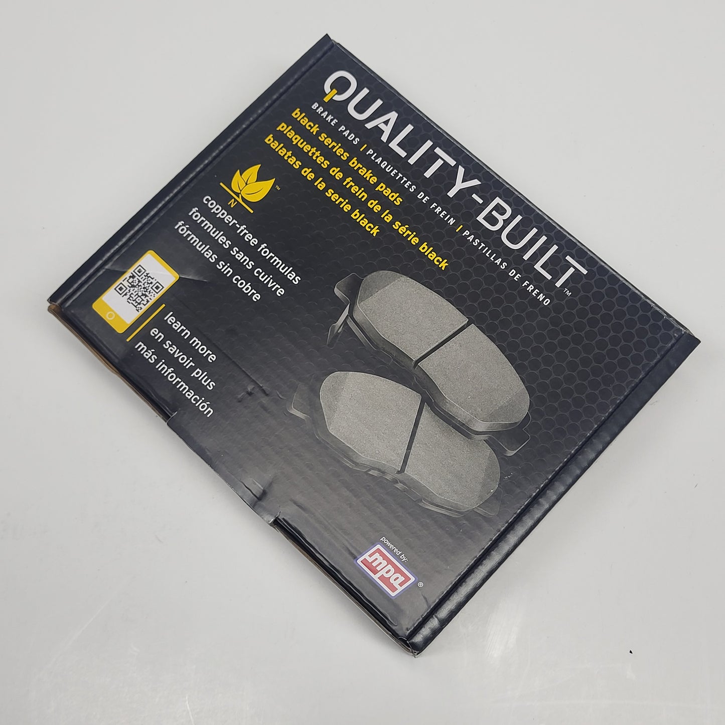 QUALITY-BUILT Ceramic Disc Brake Pad Set Black Rear 1003-1114C