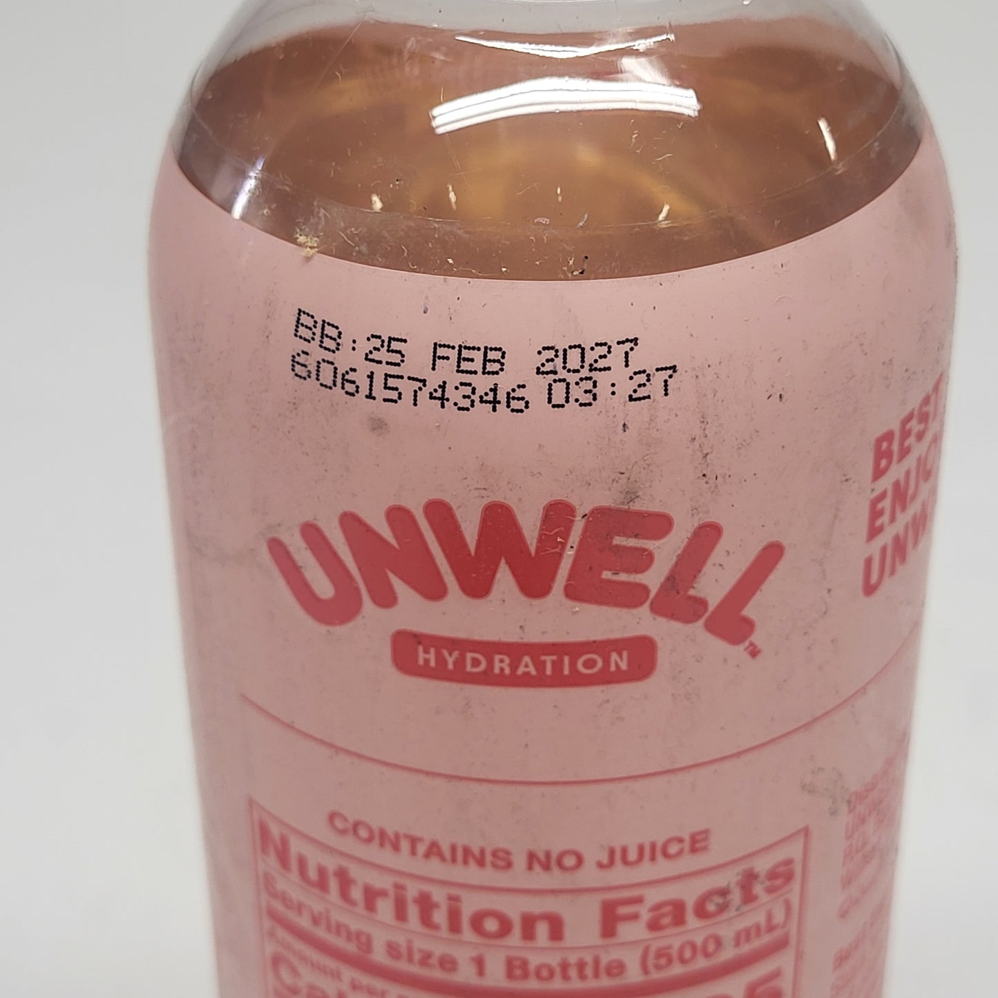 ZA@ UNWELL (12 PACK) Hydration Electrolyte Drink Strawberry 16.9oz