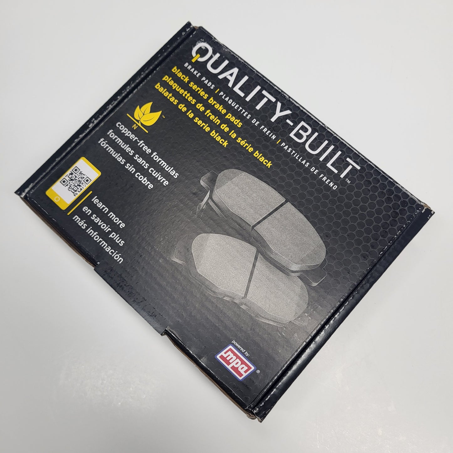 QUALITY-BUILT Ceramic Disc Brake Pad Set Black Rear 1003-0996C