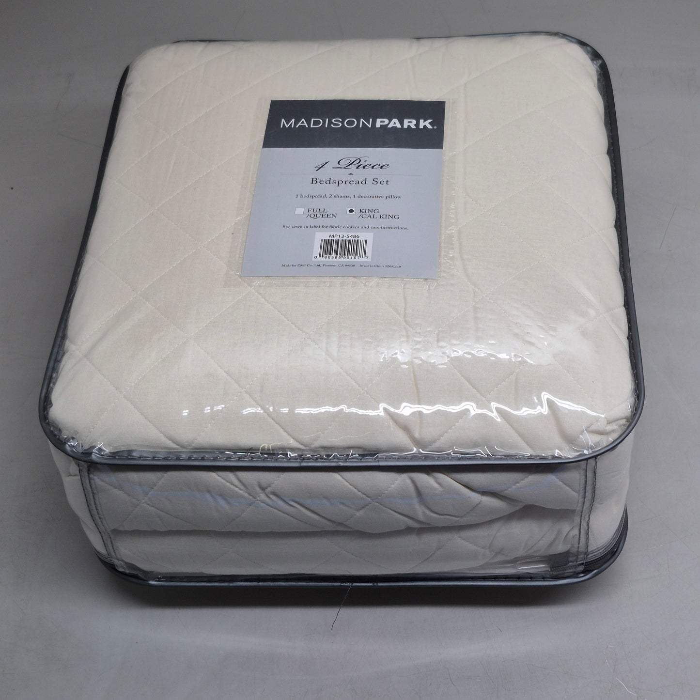 MADISON PARK 4 Piece Bedspread Set king Breanna MP13-5486