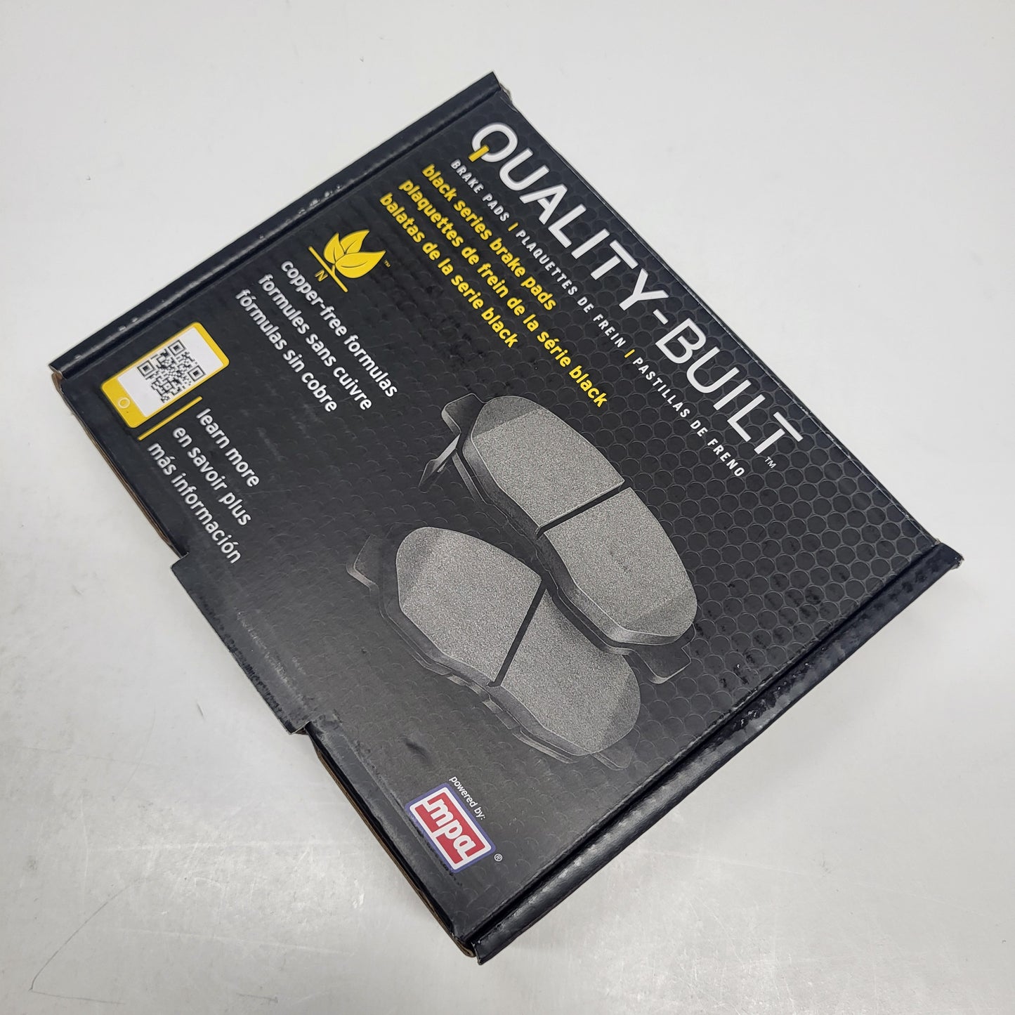 QUALITY-BUILT Ceramic Disc Brake Pad Set Black Rear 1003-1402C