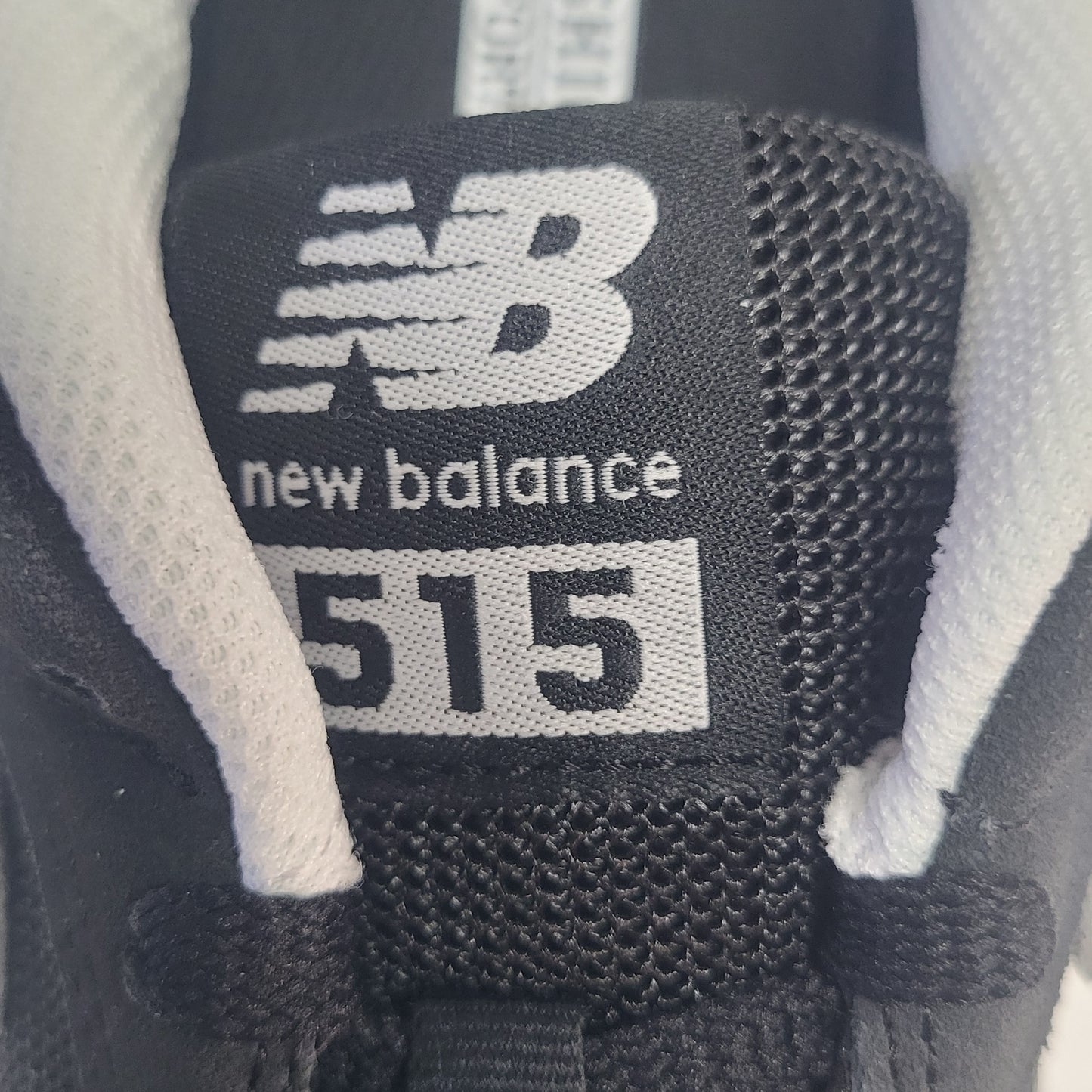 NEW BALANCE 515 Men's Sneakers Men's Sz 11 Black & White ML515BLK (As Is)