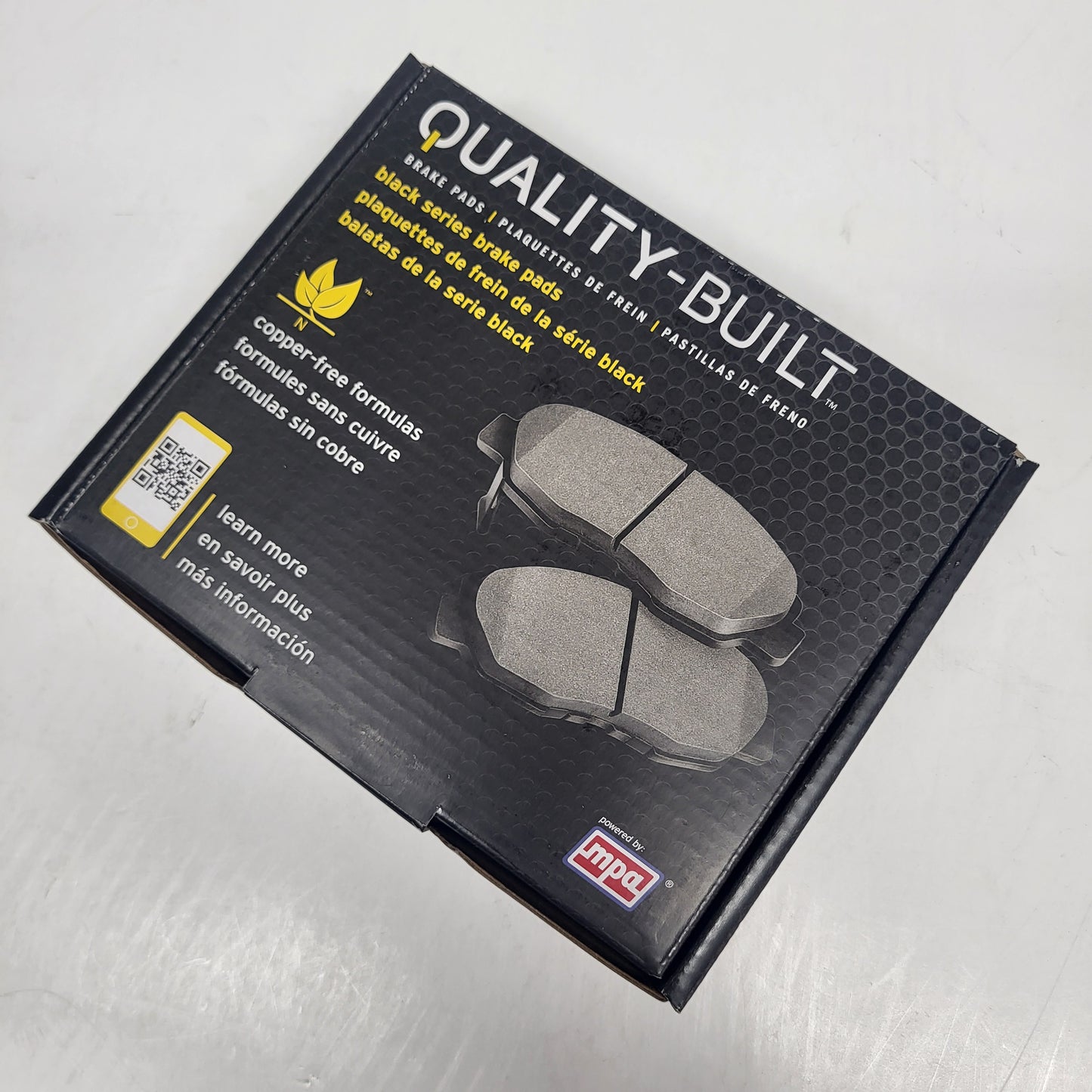 QUALITY-BUILT Ceramic Disc Brake Pad Set Black Front 1003-1844C