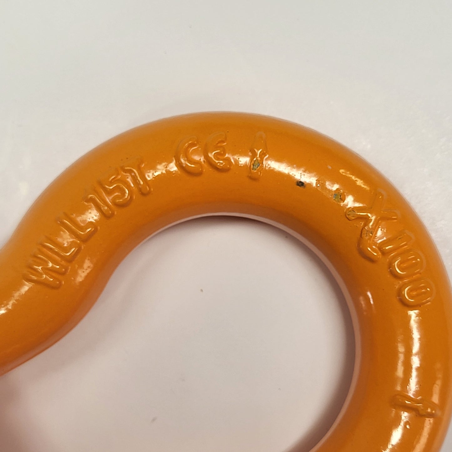 ALLOY (2 PACK) Screw Pin Anchor Shackles Phosphorus Sulfur Steel 7/16" Orange