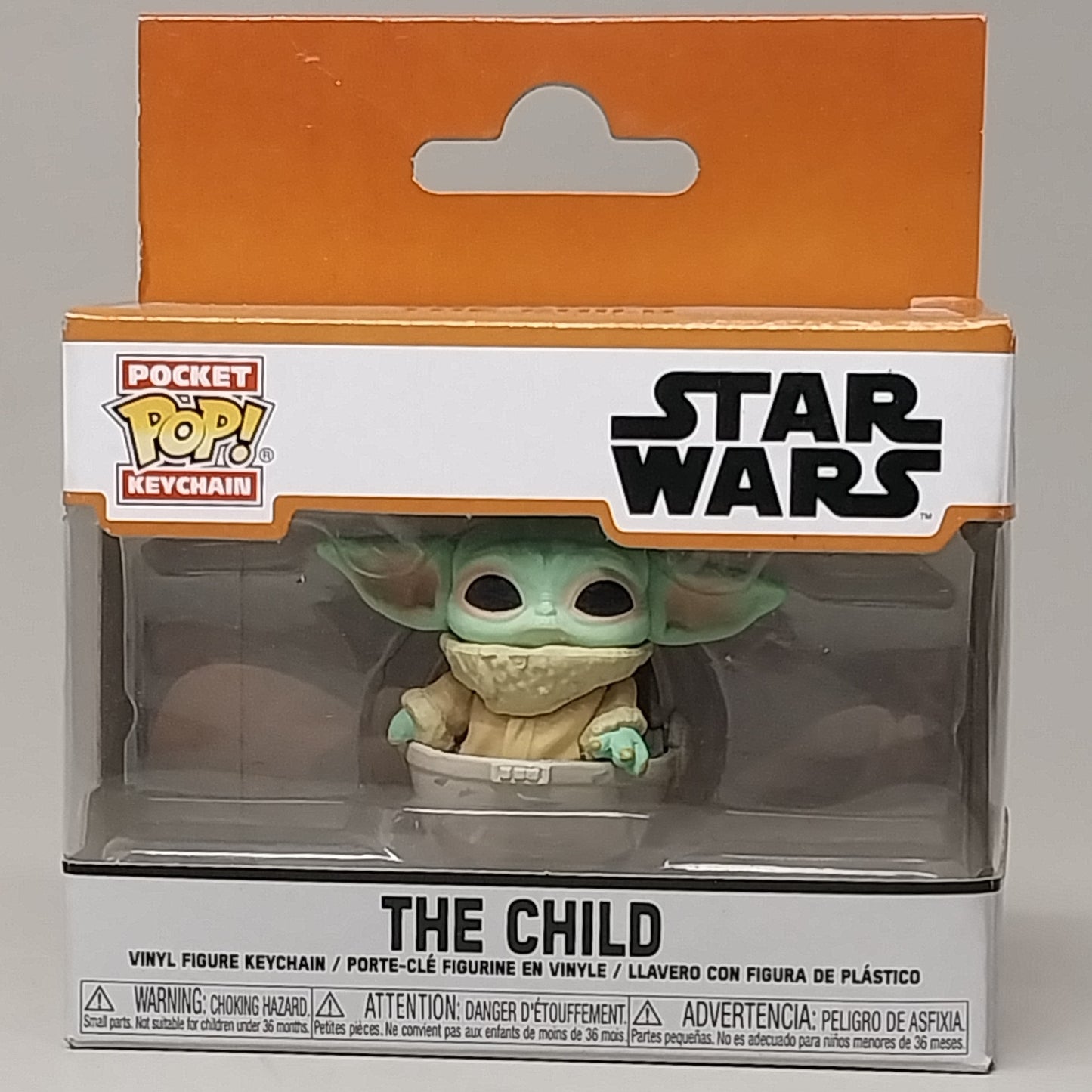 FUNKO Pocket Pop Keychain The Child In Canister Baby Yoda Star Wars Vinyl Figure (New)