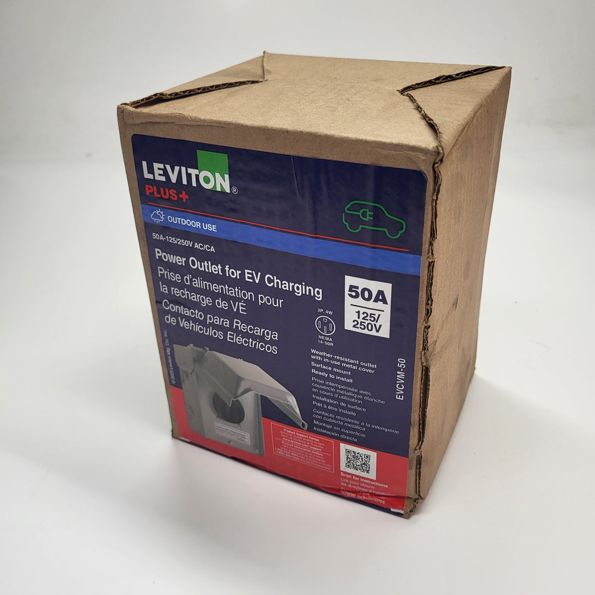 LEVITON  Power Outlet for Ev Charing 50a Outdoor Use EVCVM-50