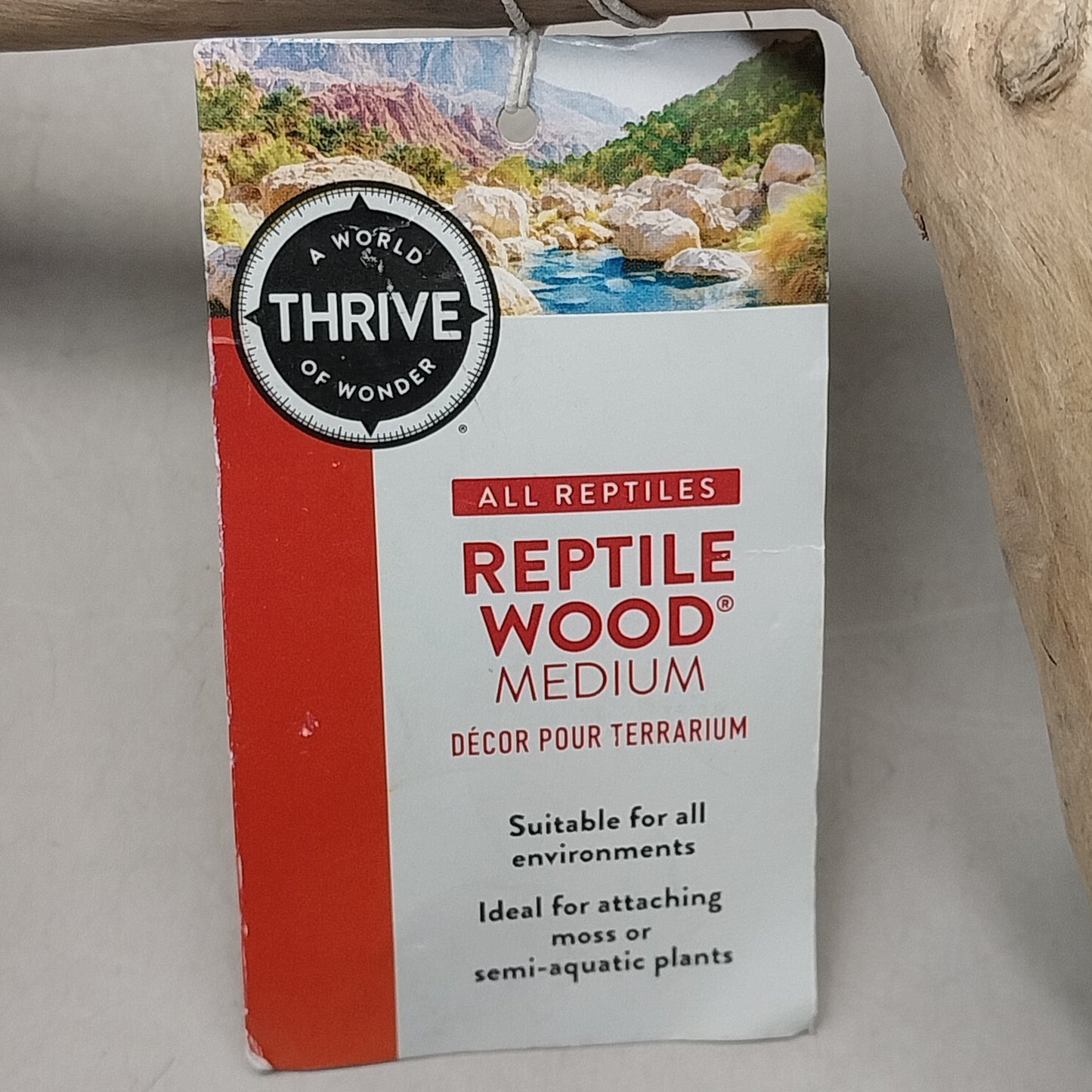 THRIVE (8 PACK) Pet Smart Reptile Wood Medium All Reptiles Varied Sizes