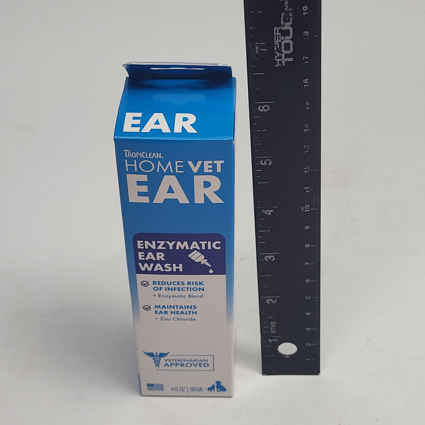 TROPICLEAN Home Vet Enzymatic Daily Use Risk Reducing Ear Wash 4 Oz BB 05/29