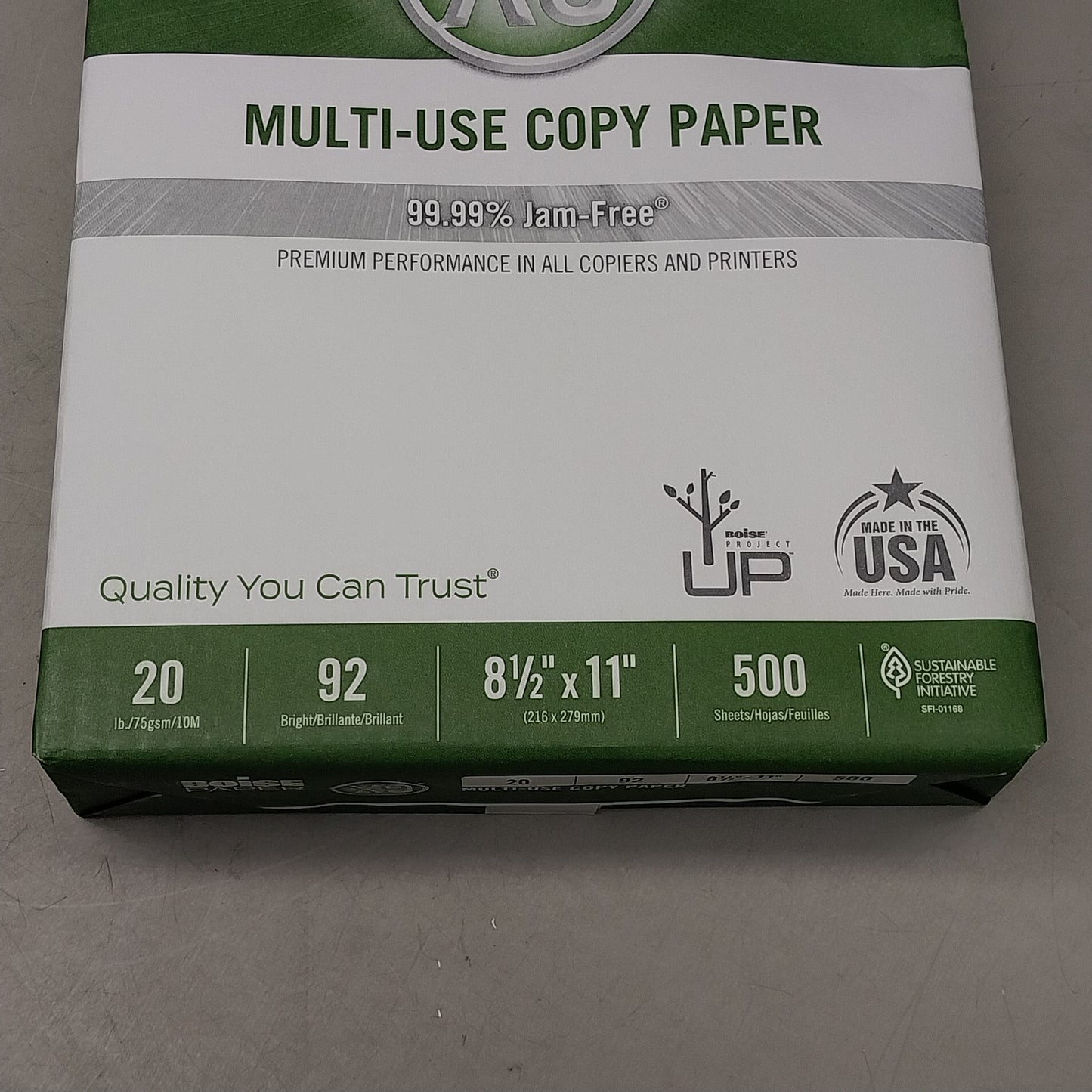 BOISE PAPER 500 PK! Multi-Use Copy Paper 0X9001