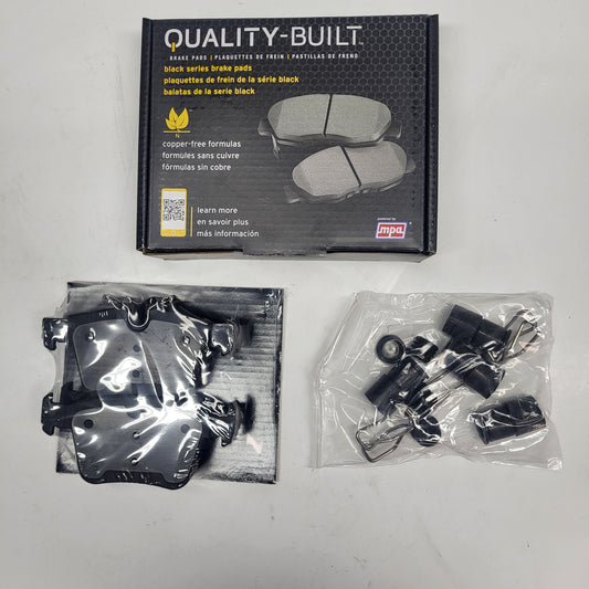 QUALITY-BUILT Ceramic Disc Brake Pad Set Black Rear 1003-1821C