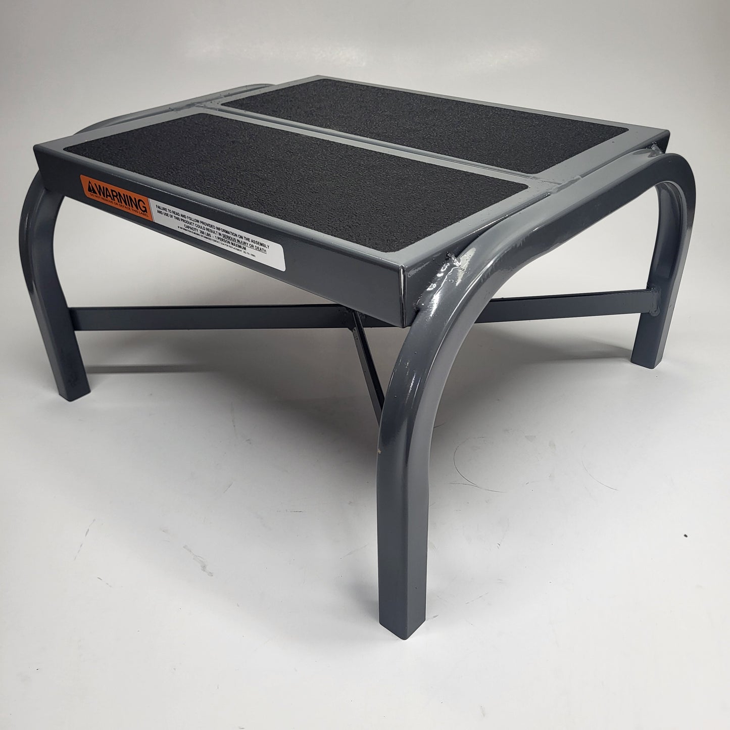 EGA PRODUCTS Heavy Duty Step Stool - Anti-slip Vinyl Rubber Thread