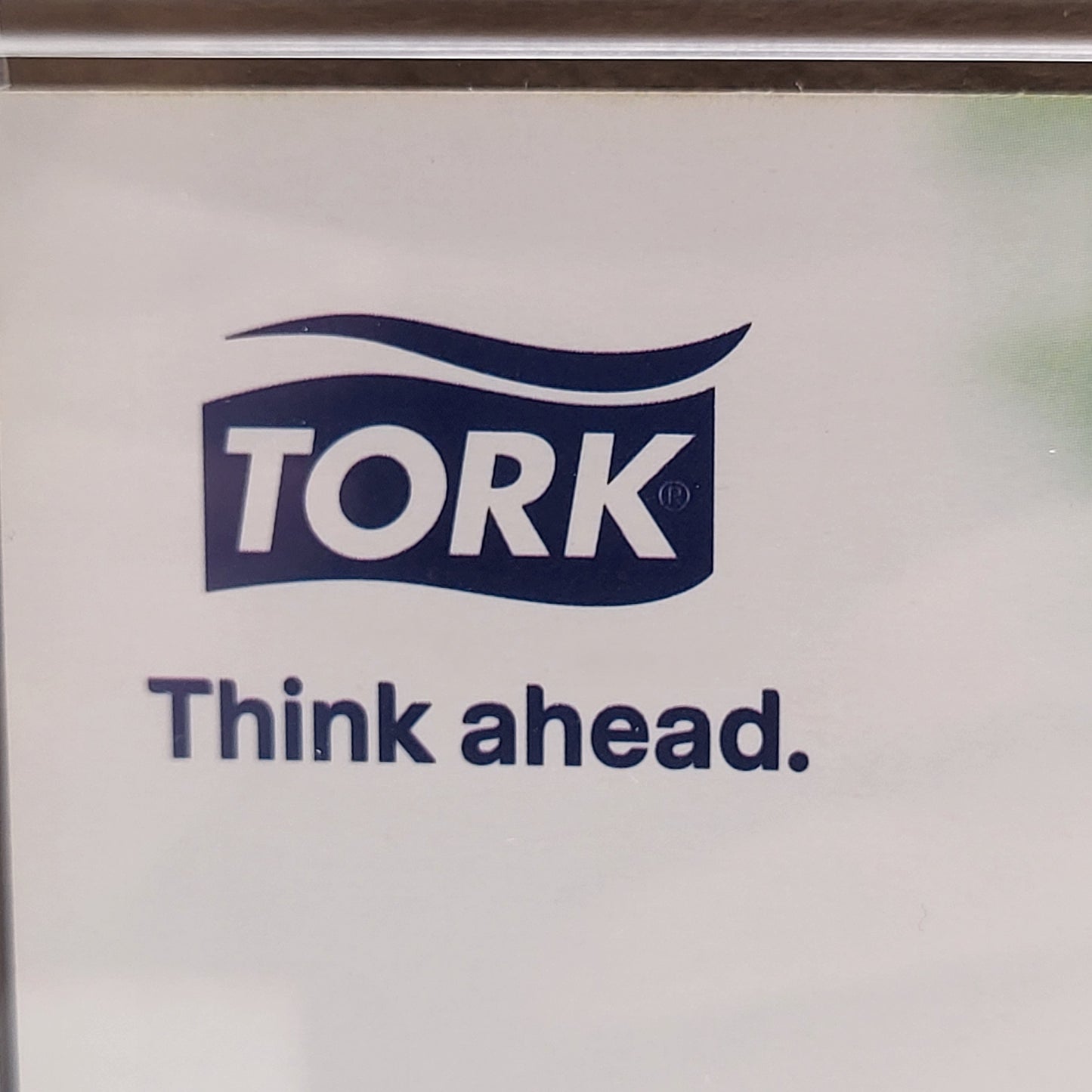 TORK (4 PACK) Tabletop Napkin Dispenser Message Holder Black