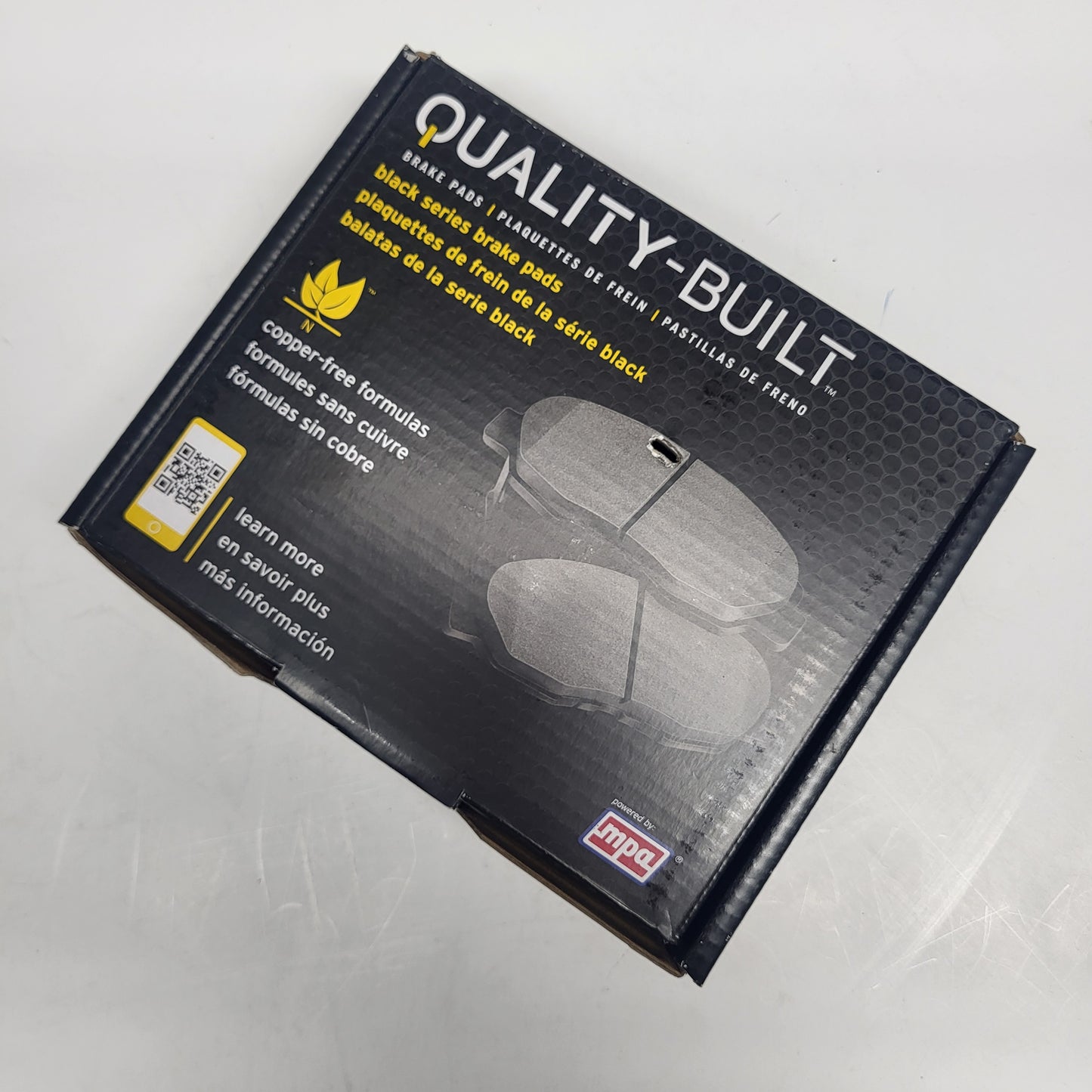 QUALITY-BUILT Ceramic Disc Brake Pad Set Black Rear 1003-1108C