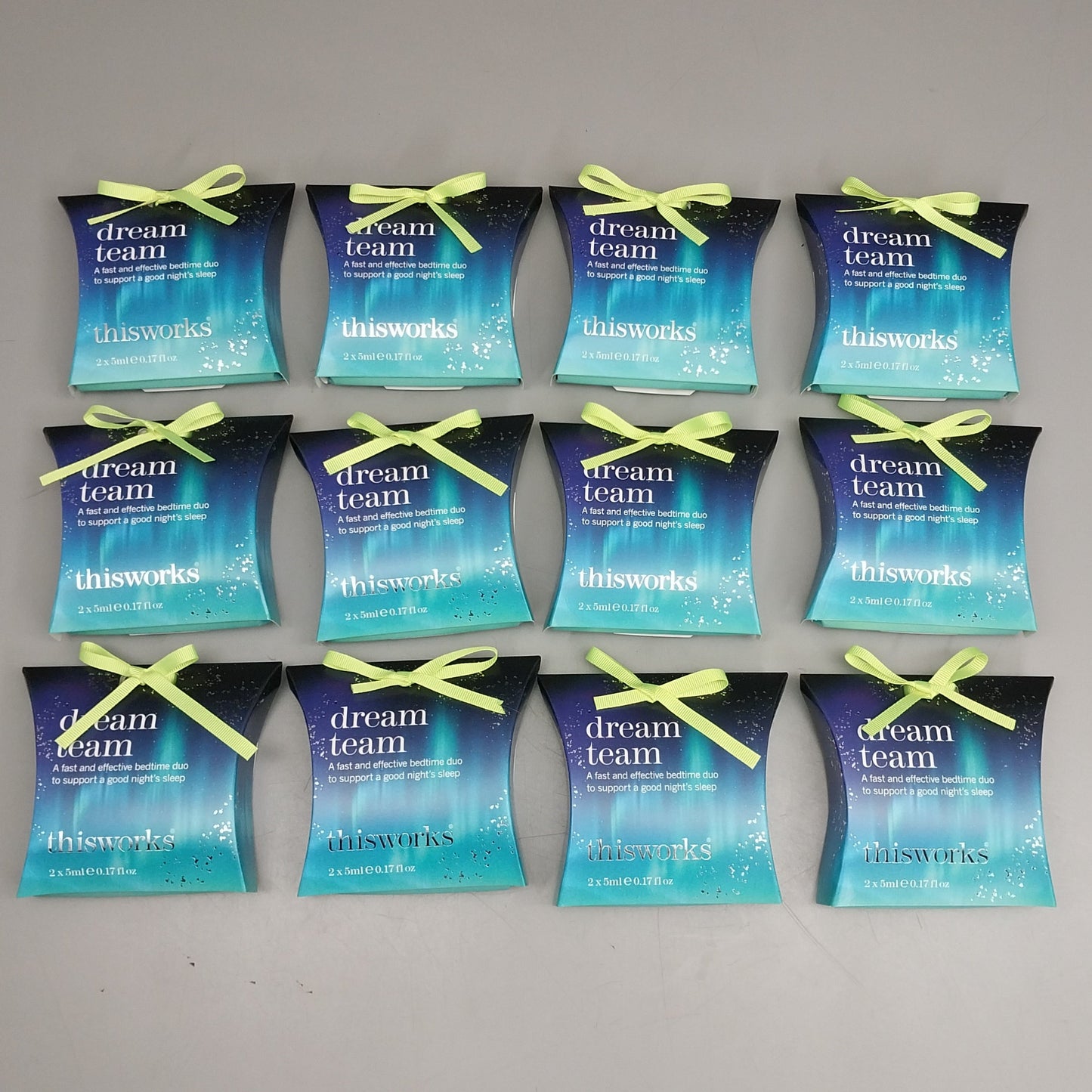 ZA@ THIS WORKS Dream Team (12-PK) Deep Sleep Pillow Spray & Stress Check Roll-On (2x5 ml) (New) A