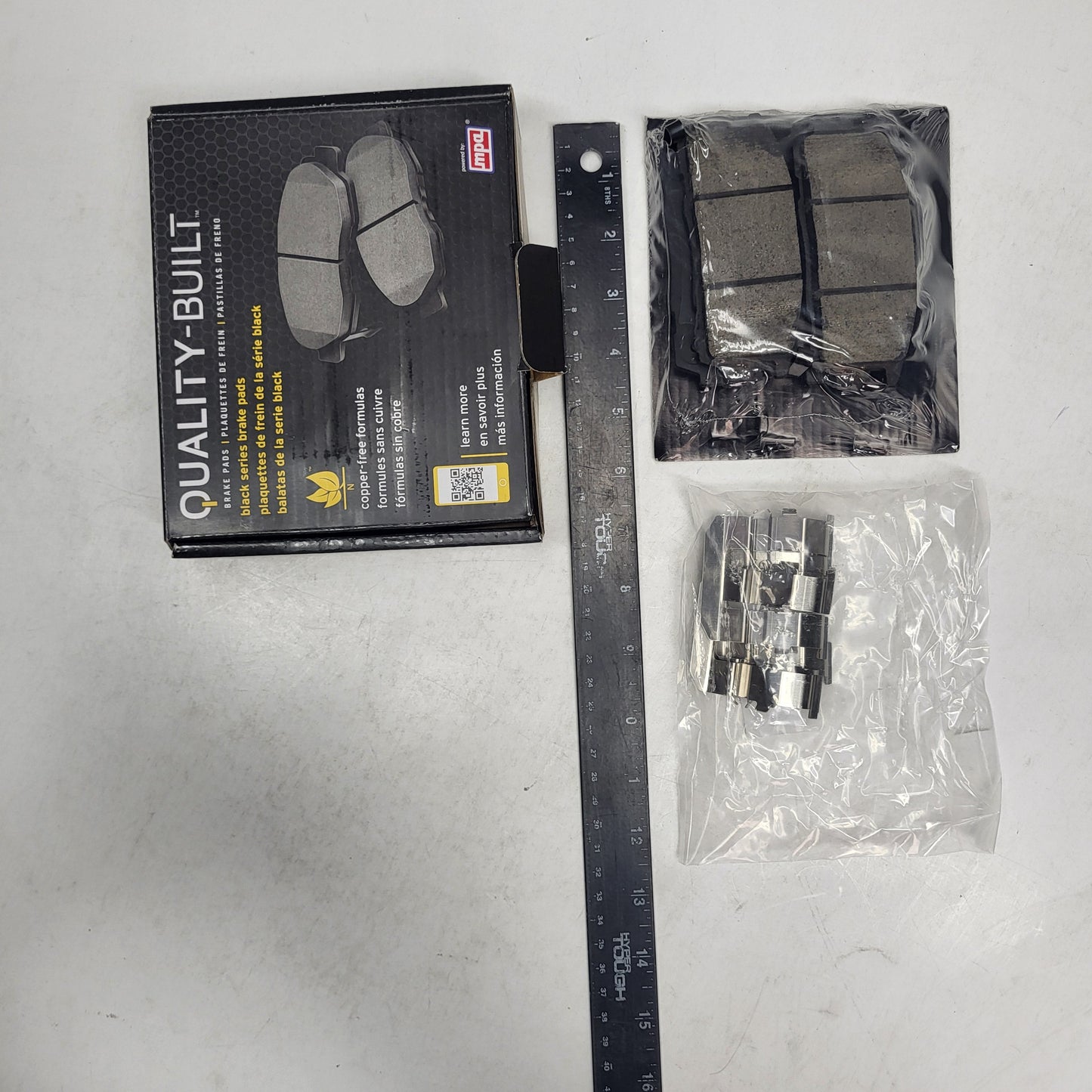 QUALITY-BUILT Ceramic Disc Brake Pad Set Black Rear 1003-1275C