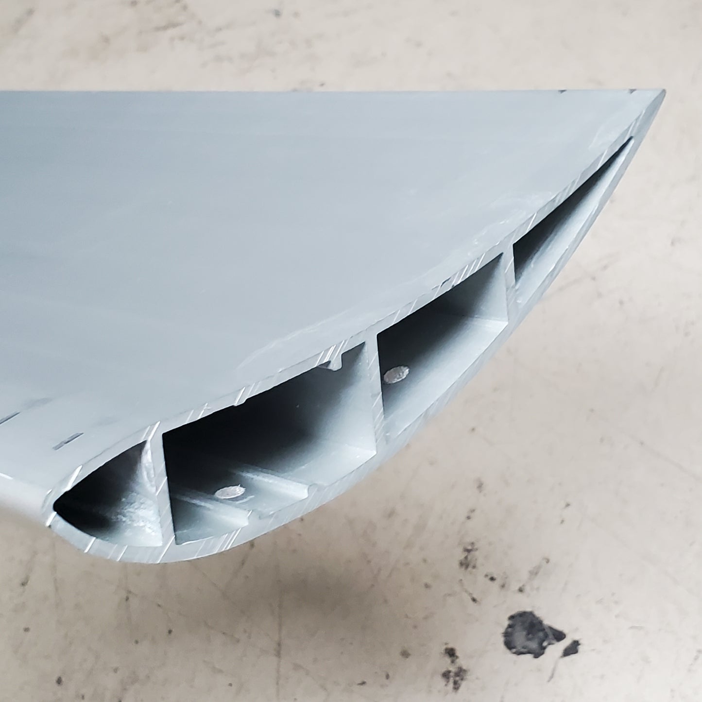 REFRESH (5 Blades) Ceiling Fan Blade Kit Only For 12' Fan 7-3/8" x 65" Grey EQ-BK-12