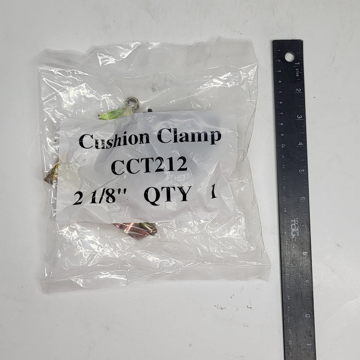 MCMASTER-CARR (12 PACK) Cushion Clamp-tube Galvanized Steel 2.1" R56-404