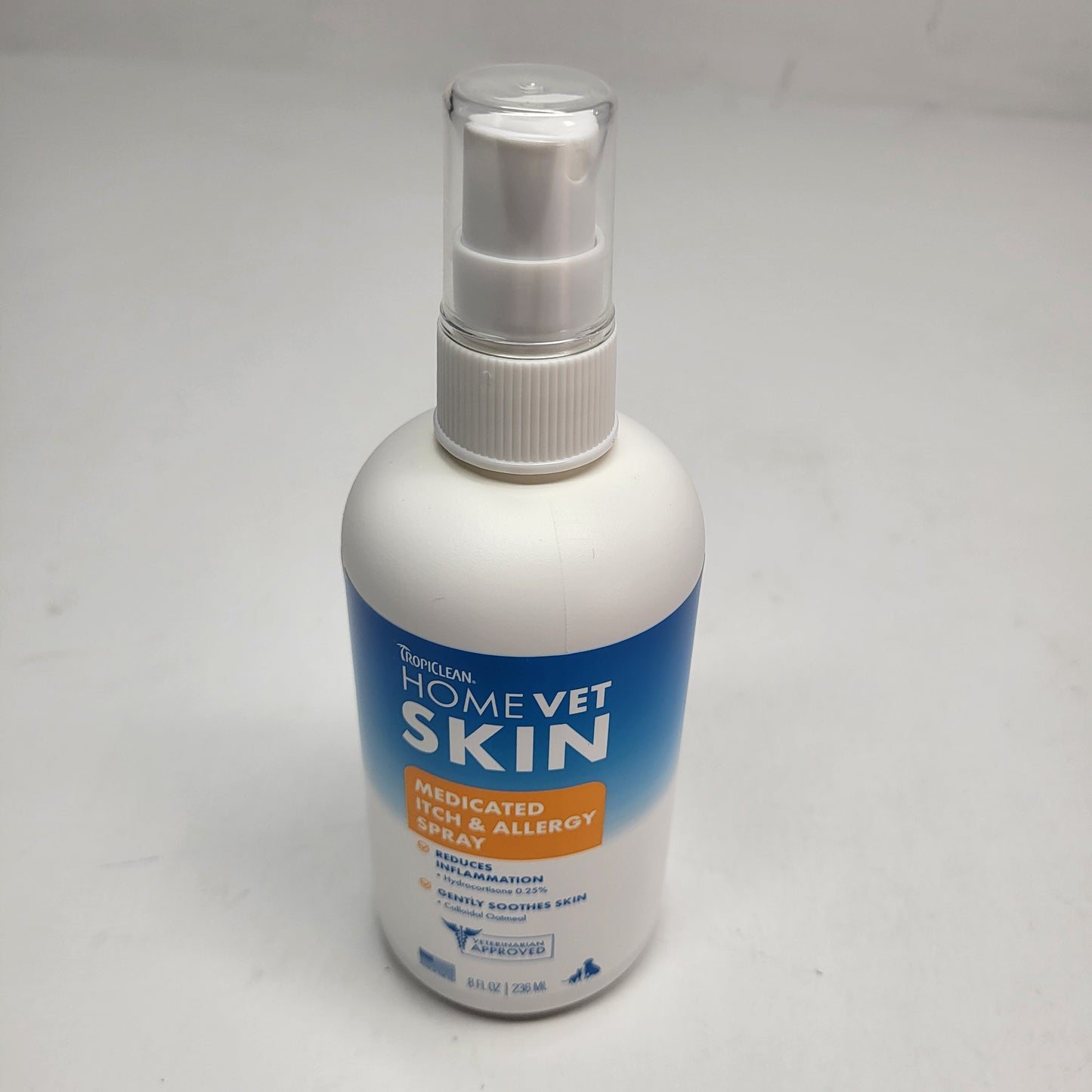 TROPICLEAN (6 PACK) Homevet Medicated Itch & Allergy Spray 8 oz 05/28