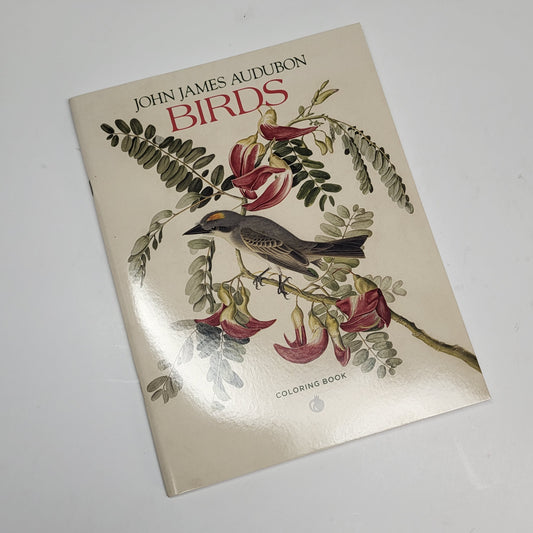 ZA@ POMEGRANATE John James Audubon Birds Coloring Book Soft Cover 22 Images