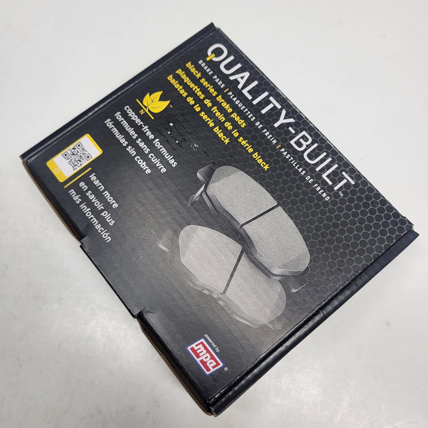 QUALITY-BUILT Ceramic Disc Brake Pad Set Black Rear 1003-1934C