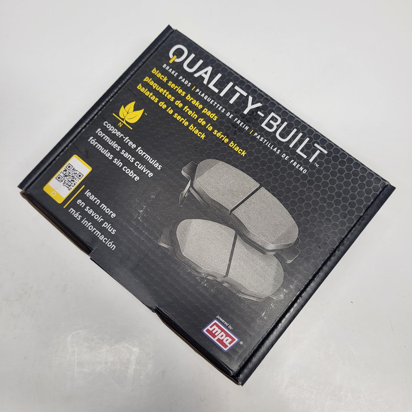 QUALITY-BUILT Ceramic Disc Brake Pad Set Black Rear 1003-1113AC