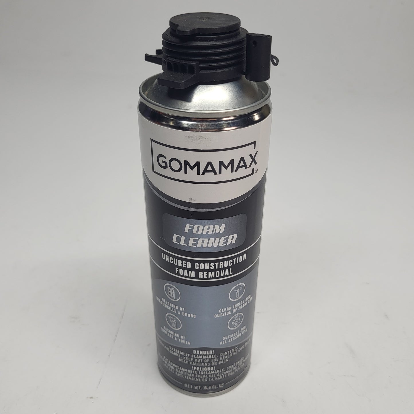 GOMAMAX (3 PACK) Uncured Construction Foam Cleaner Removal Spray Cans 15.6oz