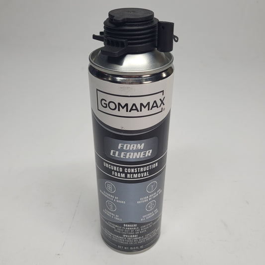 GOMAMAX (3 PACK) Uncured Construction Foam Cleaner Removal Spray Cans 15.6oz
